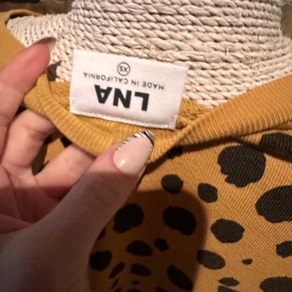 LNA Main Sweater (2 sizes) NWT - Picture 5 of 7